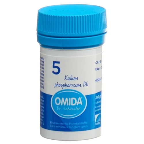 OMIDA SCHÜSSLER Nr5 Kal phos Tabl D 6 Ds 20 g