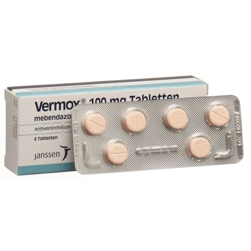 VERMOX Tabl 100 mg 6 Stk