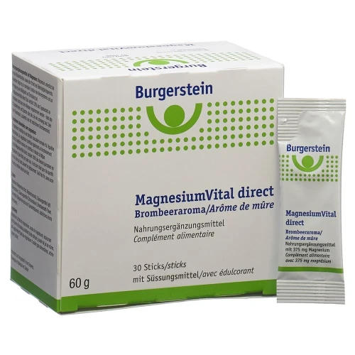 BURGERSTEIN Magnesiumvital direct Stick 30 Stk