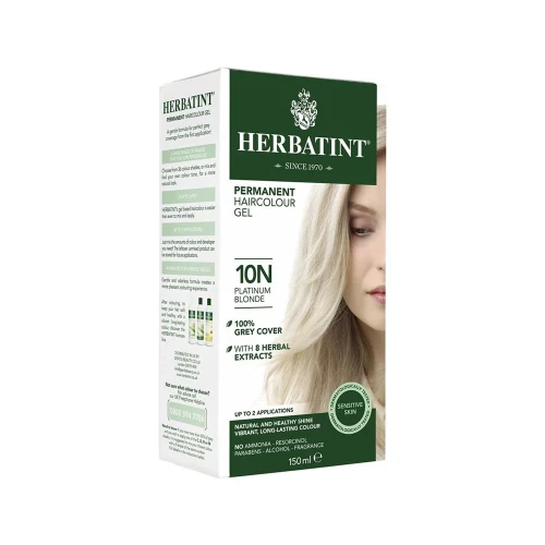 HERBATINT Haarfärbegel 10N Platinblond 150 ml