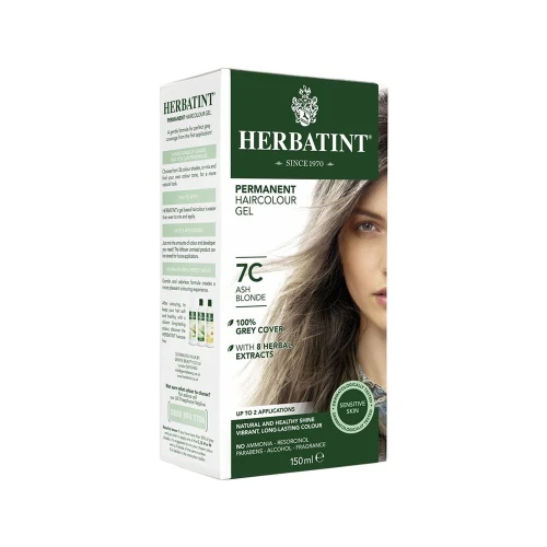 HERBATINT Haarfärbegel 7C Aschblond 150 ml