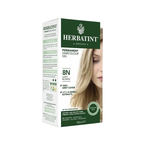 HERBATINT Haarfärbegel 8N Hellblond 150 ml