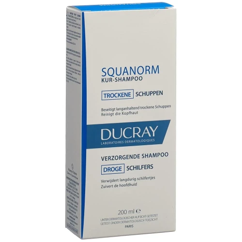 DUCRAY SQUANORM Shamp trockene Schuppen Fl 200 ml