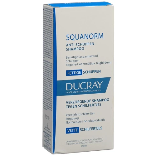 DUCRAY SQUANORM Shamp fett Schuppen Fl 200 ml