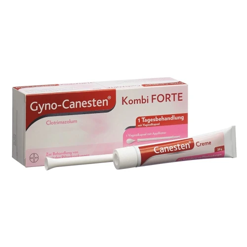 GYNO-CANESTEN Kombi FORTE Vaginalkaps & Creme