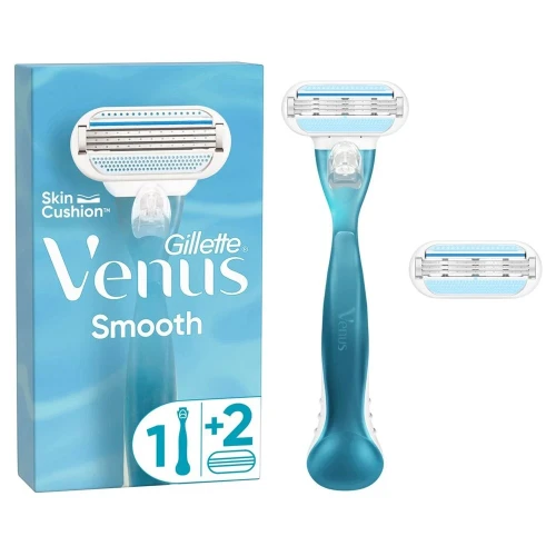 GILLETTE Venus Smooth Rasierapp 2 Klingen