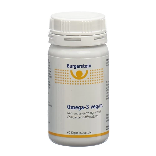 BURGERSTEIN Omega-3 Kaps vegan Ds 60 Stk