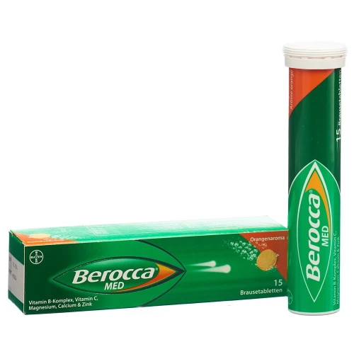 BEROCCA MED Brausetabl Orangenaroma 15 Stk