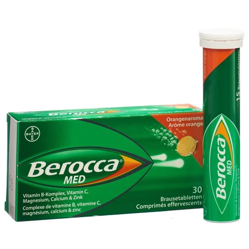 BEROCCA MED Brausetabl Orangenaroma 30 Stk