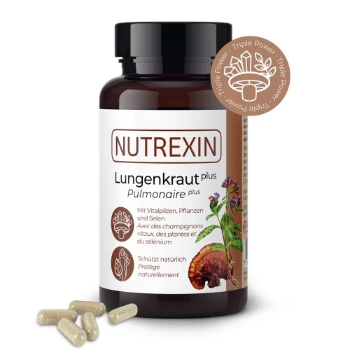 NUTREXIN Lungenkraut plus Kaps 60 Stk