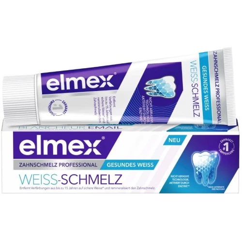 ELMEX ZAHNSCHMELZ PROF Zahnpasta Weiss-schm 75 ml