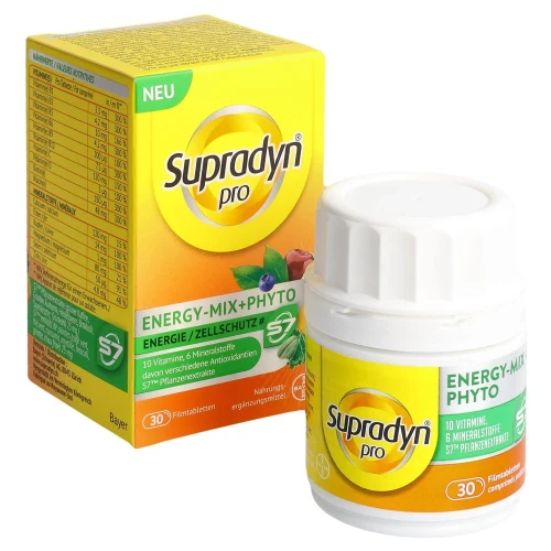 SUPRADYN pro energy-complex+phyto Filmtabl 30 Stk