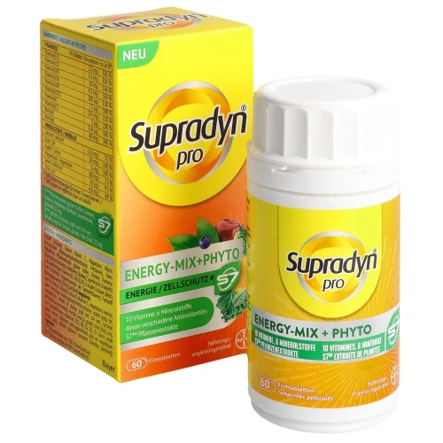 SUPRADYN pro energy-complex+phyto Filmtabl 60 Stk