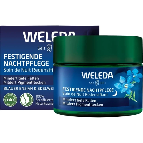 WELEDA Nachtpflege festigend bl Enz&Edelw 40 ml