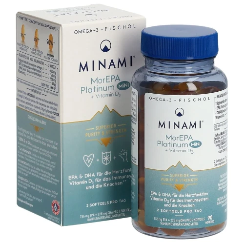 MINAMI MorEPA Platinum Mini Softgels Ds 90 Stk