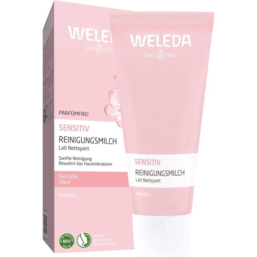 WELEDA Reinigungsmilch sens Mandel (n) Tb 75 ml