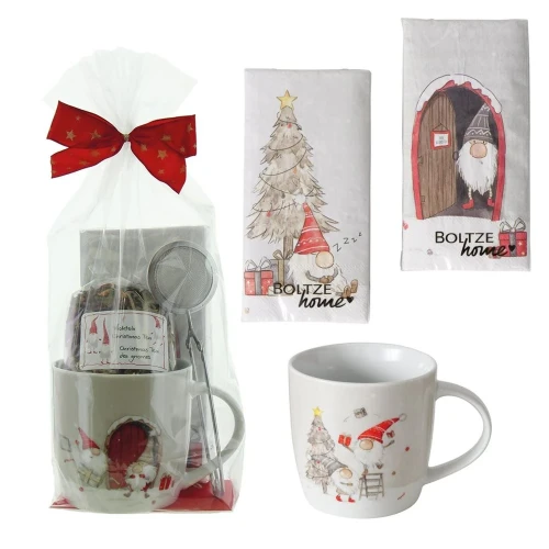 HERBORISTERIA Geschenkset Xmas Wichtel Tasse Fiete