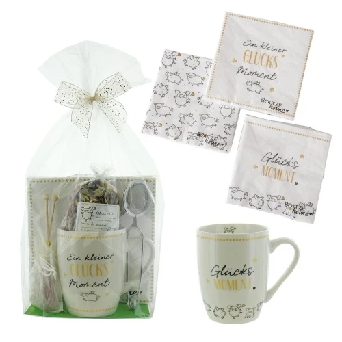 HERBORISTERIA Geschenkset Glücksmoment Tasse Serv