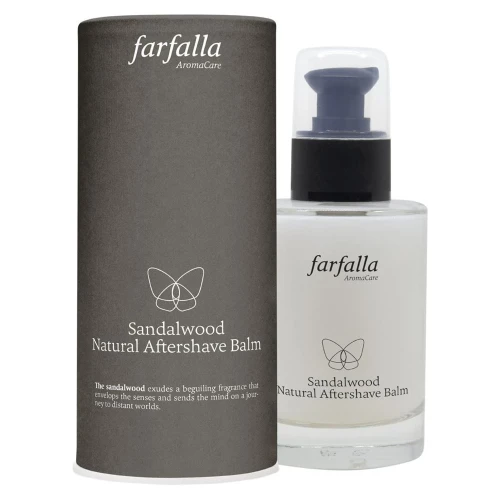 FARFALLA Natural Aftershave Balm Sandalwood 100 ml