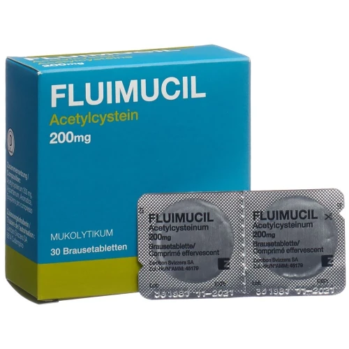 FLUIMUCIL Brausetabletten 200 mg Erwachsene citron 30 Stk