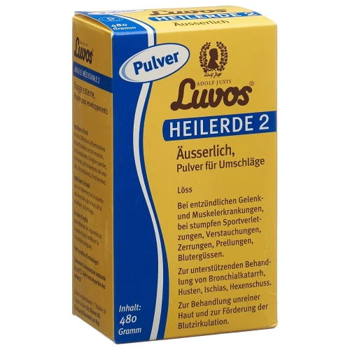 LUVOS Heilerde 2 äusserlich Plv 480 g