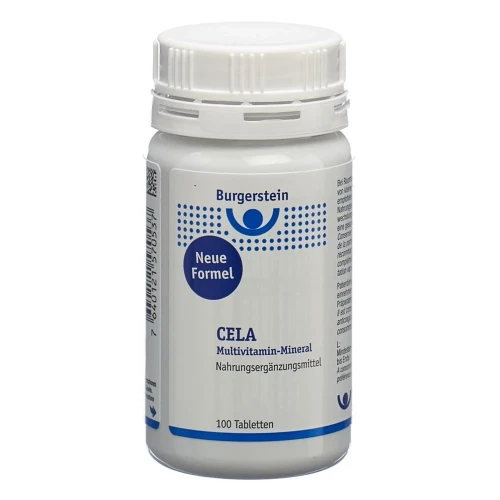 BURGERSTEIN Multivitamin-Mineral CELA Tabletten 100 Stk