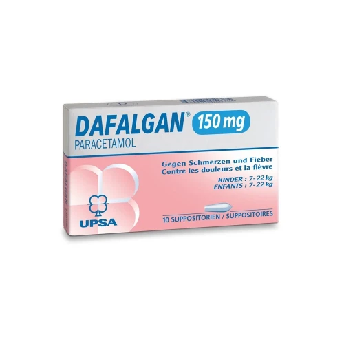 DAFALGAN Supp 150 mg 10 Stk