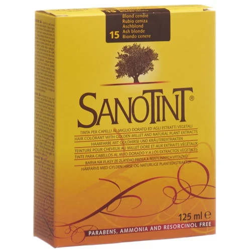 SANOTINT Haarfarbe 15 aschblond