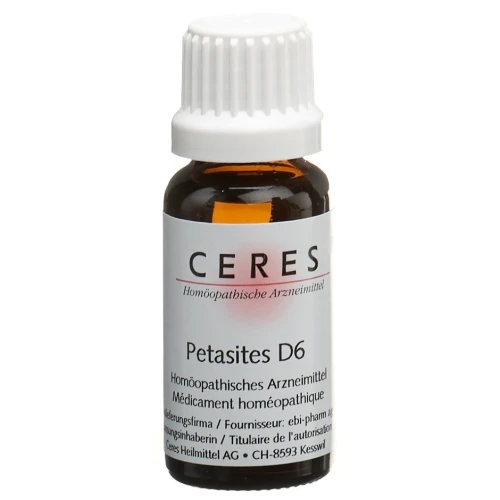 CERES Petasites D 6 Dilution Fl 20 ml