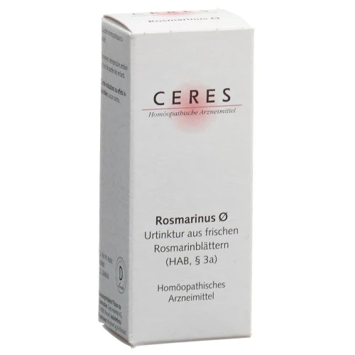 CERES Rosmarinus recens Urtinkt Fl 20 ml