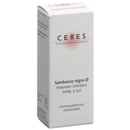 CERES Sambucus nigra Urtinkt Fl 20 ml