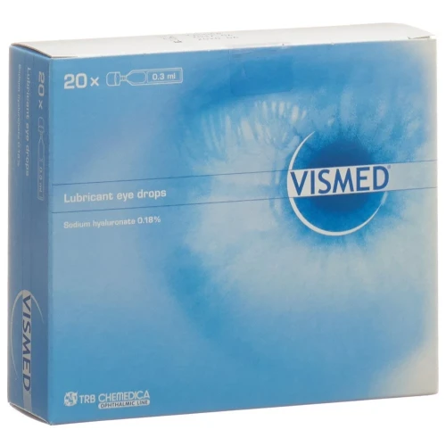 VISMED Gtt Opht 1.8 mg/ml 20 Monodos 0.3 ml