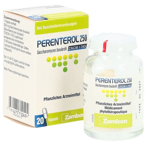 PERENTEROL Kaps 250 mg 20 Stk