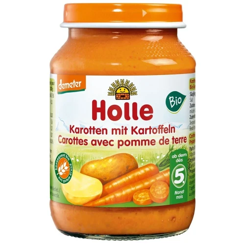 HOLLE Karotten mit Kartoffeln Bio 190 g