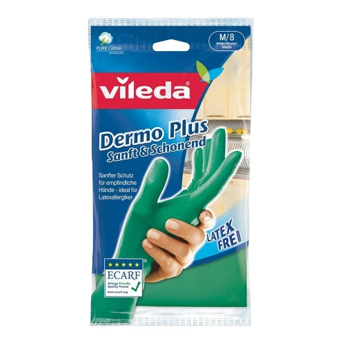 VILEDA Handschuh Gr8/M sanft & schonend 1 Paar