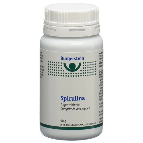 BURGERSTEIN Spirulina Tabl Ds 180 Stk