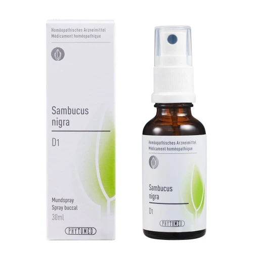 PHYTOMED GEMMO Sambucus nigra D 1 Spr 30 ml