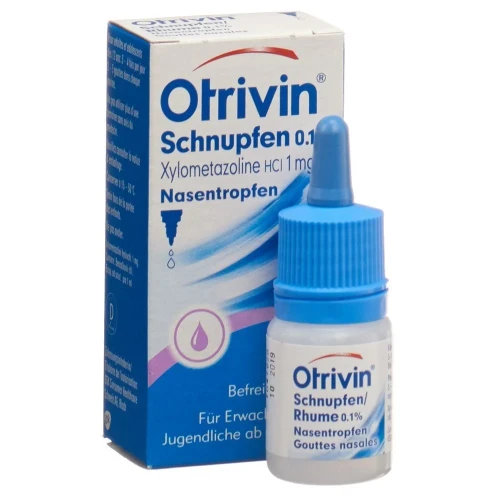 OTRIVIN Schnupfen Gtt Nas 0.1 % Fl 10 ml