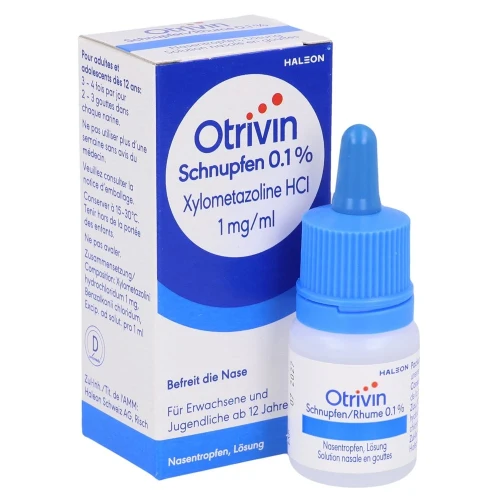 OTRIVIN Schnupfen Gtt Nas 0.1 % Fl 10 ml