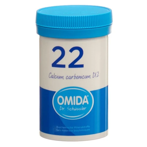 OMIDA SCHÜSSLER Nr22 Calc carb Tabl D 12 Ds 100 g