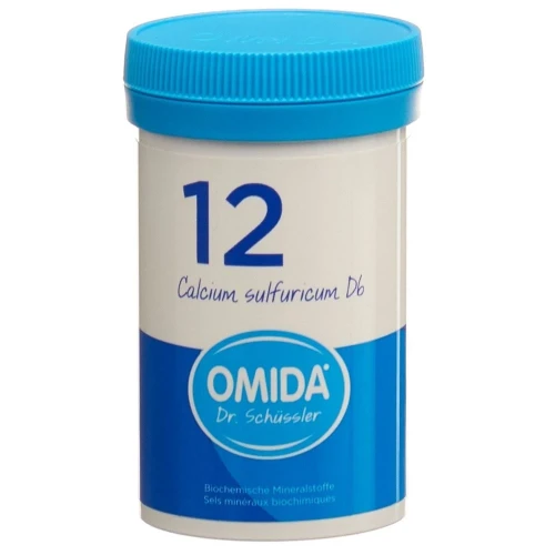 OMIDA SCHÜSSLER Nr12 Cal sulf Tabl D 6 Ds 100 g