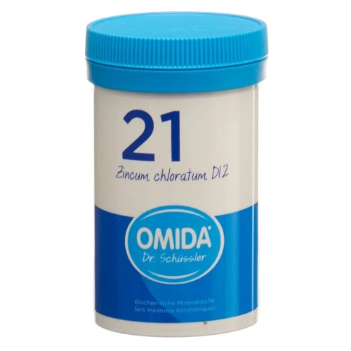 OMIDA SCHÜSSLER Nr21 Zinc chlor Tabl D 12 Ds 100 g