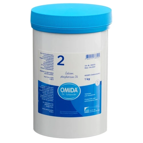 OMIDA SCHÜSSLER Nr2 Calc phos Tabl D 6 Ds 1000 g