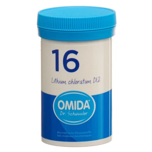 OMIDA SCHÜSSLER Nr16 Lithi chlor Tabl D 12 100 g