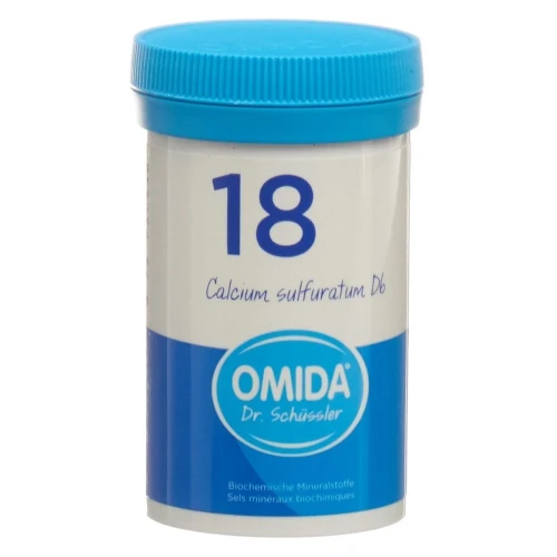 OMIDA SCHÜSSLER Nr18 Calc sulf Tabl D 6 Ds 100 g