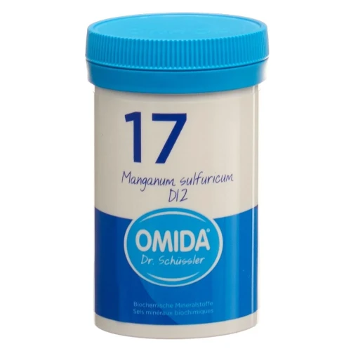 OMIDA SCHÜSSLER Nr17 Mang sulf Tabl D 12 Ds 100 g