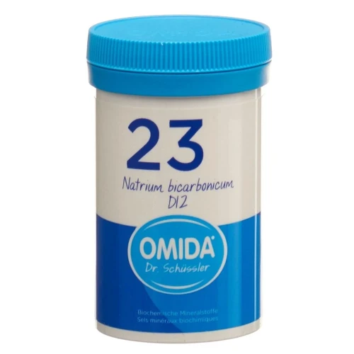 OMIDA SCHÜSSLER Nr23 Natri bicarb Tabl D 12 100 g