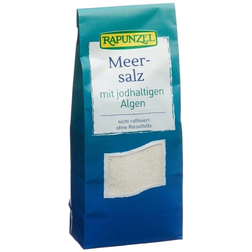 RAPUNZEL Meersalz jodiert Btl 500 g