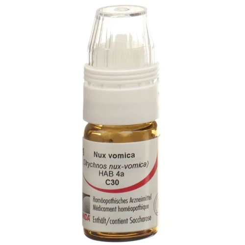 OMIDA Nux vomica Globuli C 30 m Dosierhilfe 4 g