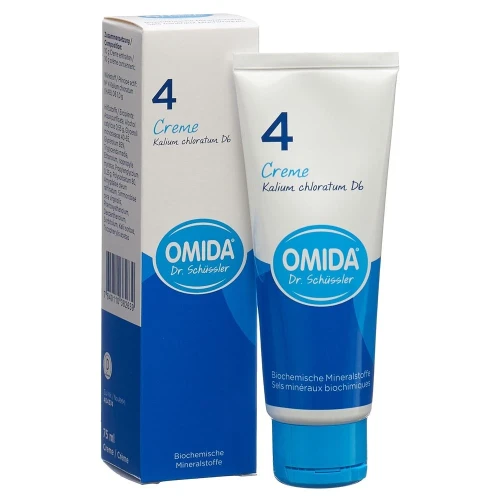 OMIDA SCHÜSSLER Nr4 Kal chlor Creme D 6 Tb 75 ml